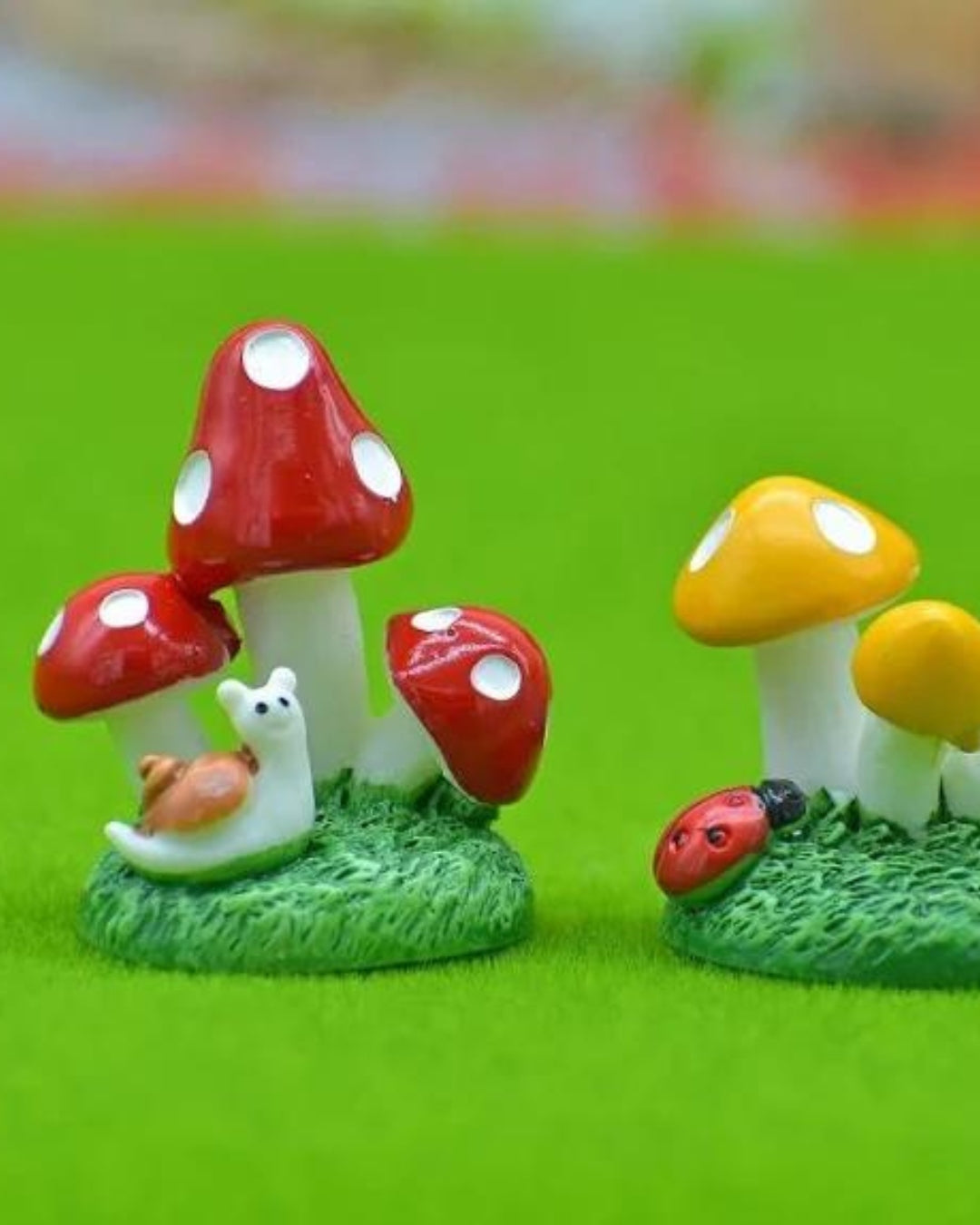 Tri Mushroom (3 pcs) Garden Miniature Set - plant store® 