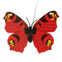 Butterfly on Metal Sticks (Mix Colour) - Set of 10