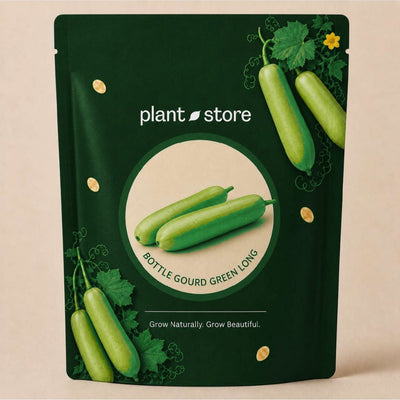 Bottle Gourd Green Long Vegetable Seeds | 10–20 Seeds