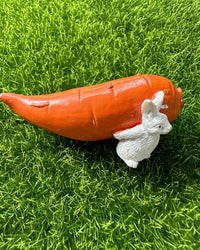 Carrot and Rabbit Garden Miniature (1pc) - plant store® 