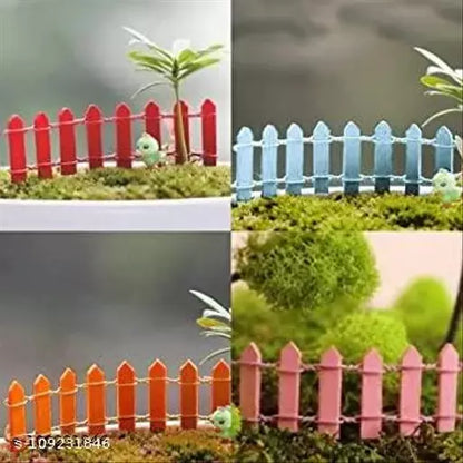 Wooden Fence - Miniature (Set 5)