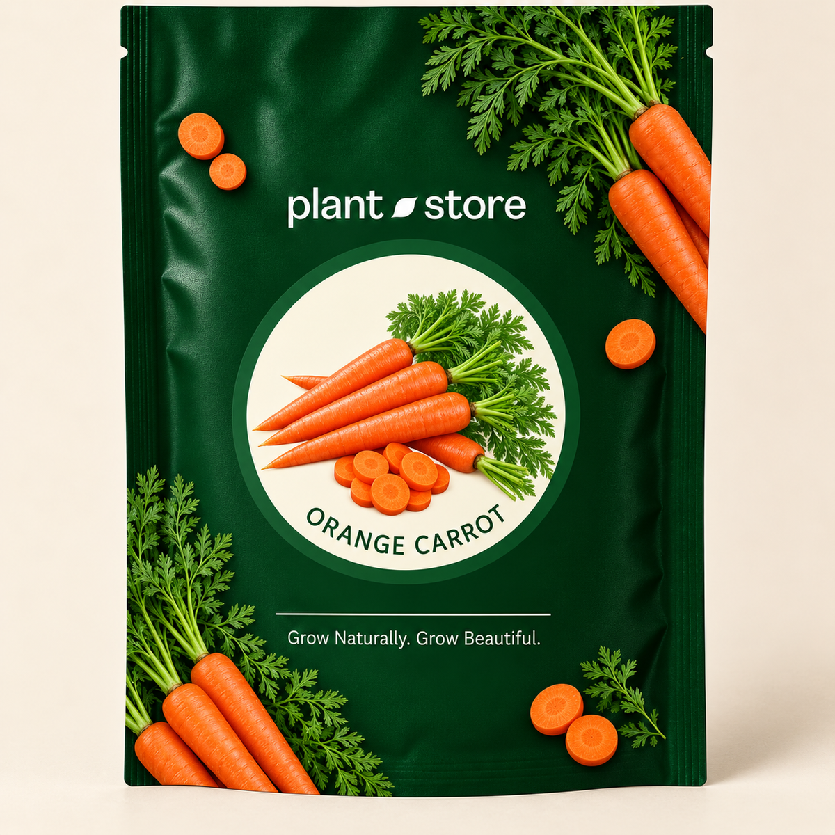 Orange Carrot Vegetable Seeds| 35-45 Seeds