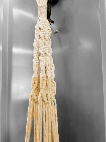 Macrame Plant Hangers with Tassels - 1 Piece