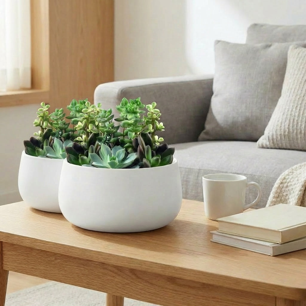 Noir Curve Planter