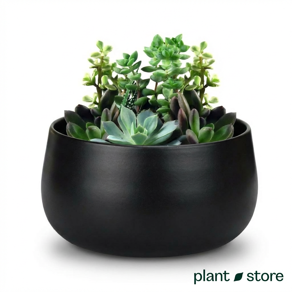 Noir Curve Planter