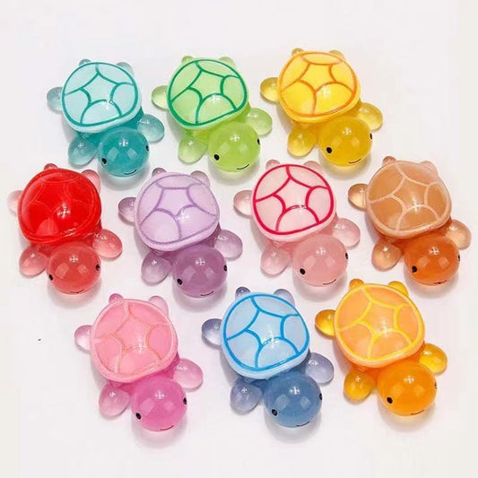 Luminous Miniature Turtles (Pack of 4)